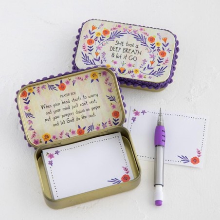 Prayer Box she took a breath