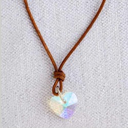Necklace Crystal Heart