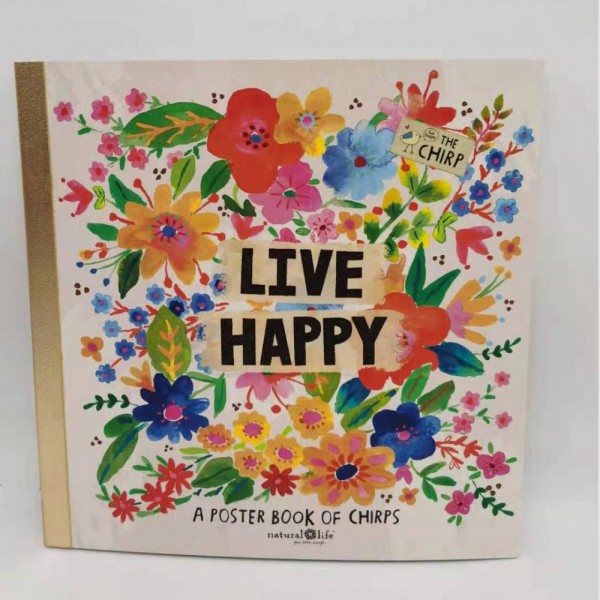 Buch Happy Notes Poster Book Live Happy