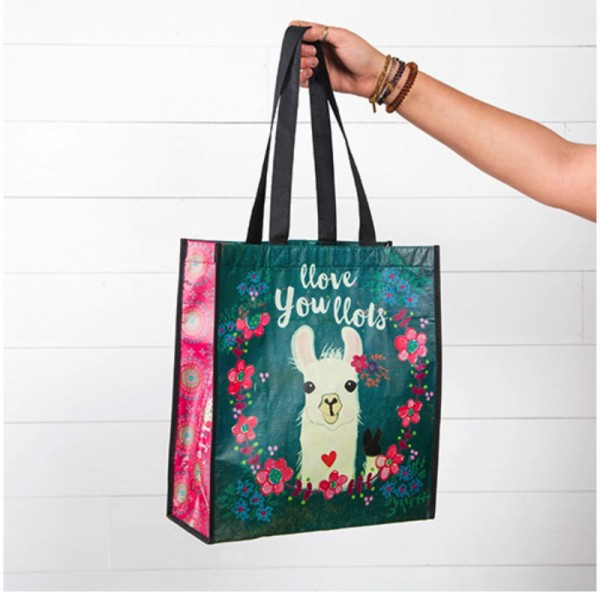 Recycle Tasche L Llove You Llots Llama