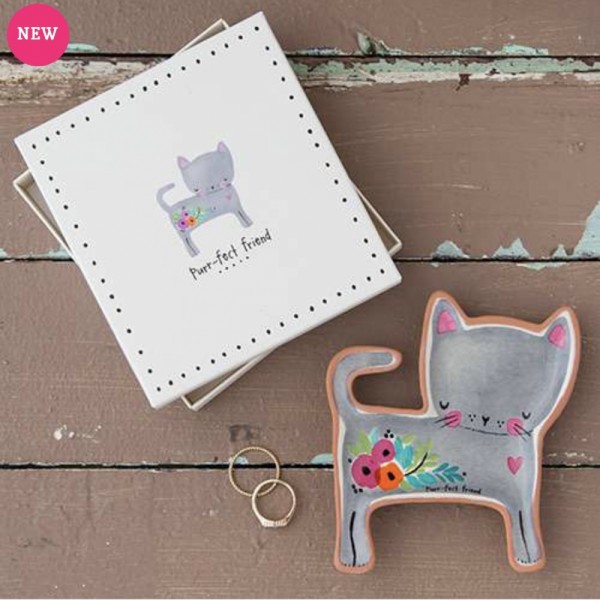 Mini Keramikschale Santa Fe Cat