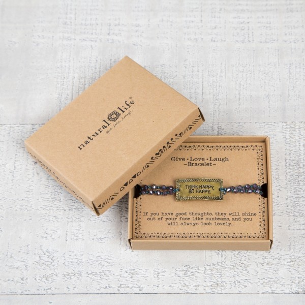 Armband Give Live Laugh Think Happy