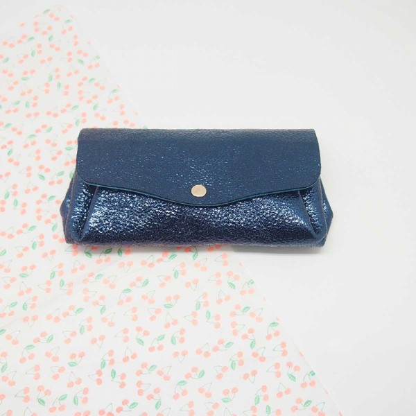 Portemonnaie Bubble metallic 2flap lg