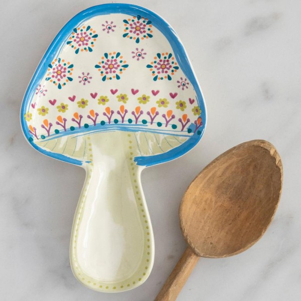 Mini Keramikschale Spoonrest Mushroom