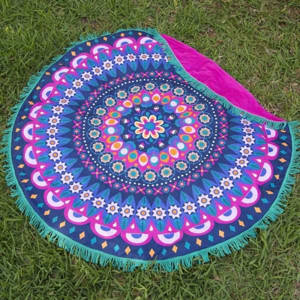 Strandtuch Rd Mandala