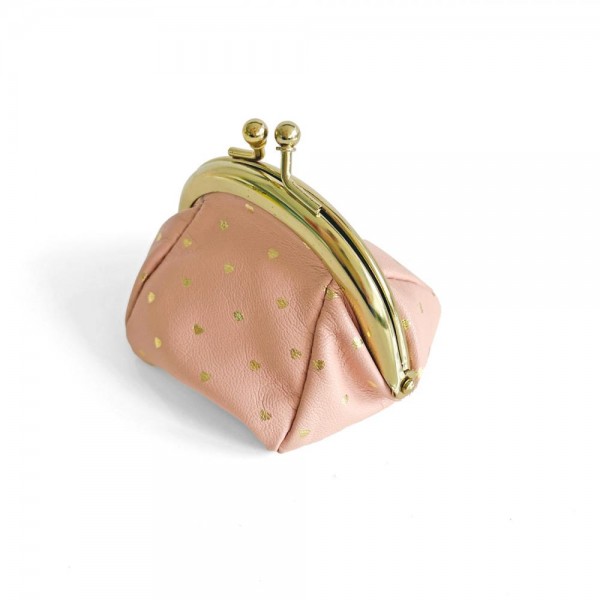 Täschchen Mini Clip Goldheart apricot