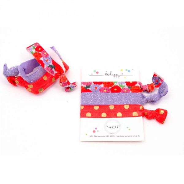 Flamingo Arm- und Haarband Flower