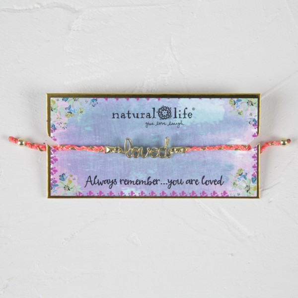 Armband Wire Word Loved