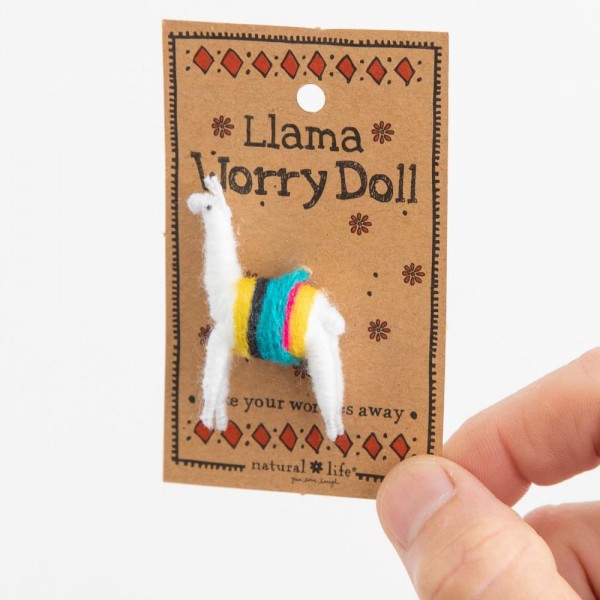 Glücksbringer Worry doll Llama