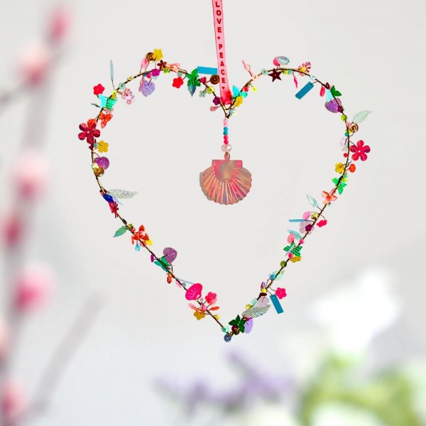 Dekoration Funkel Heart L 