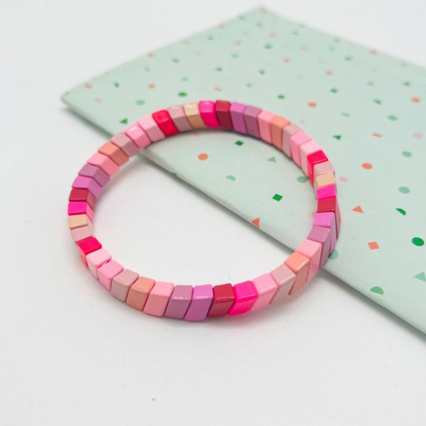 Armband colorblock pinks