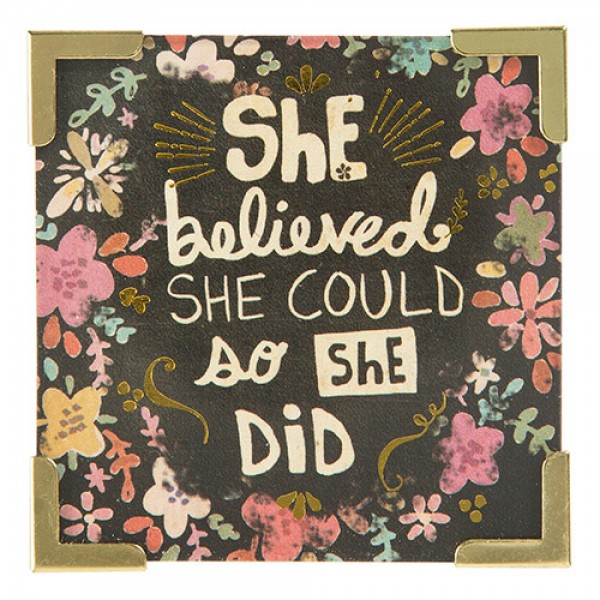 Corner Magnet She believed she