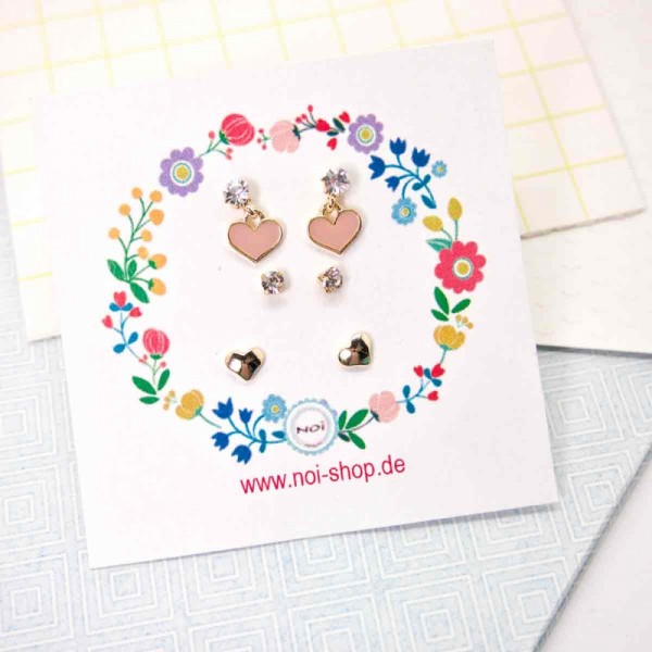 Ohrringe Mini Heart