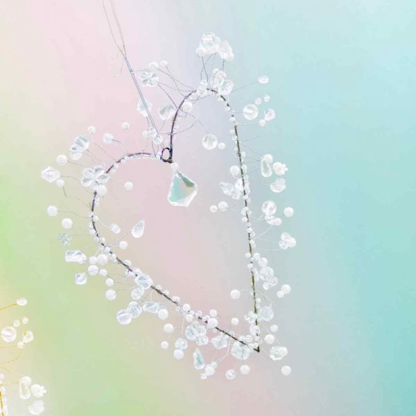 Funkel Heart L white