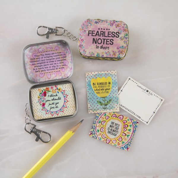 Tiny Tin Fearless Notes