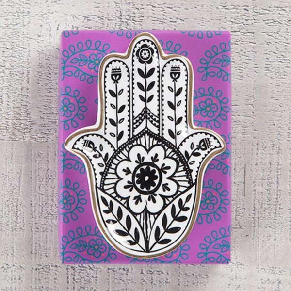 Keramikschale Calypso Hamsa Hand
