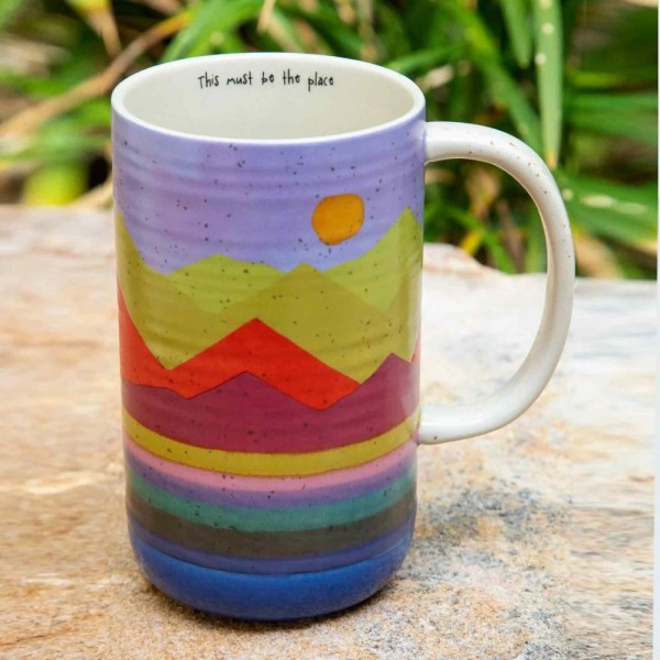 Tasse Latte Mug the place mountain