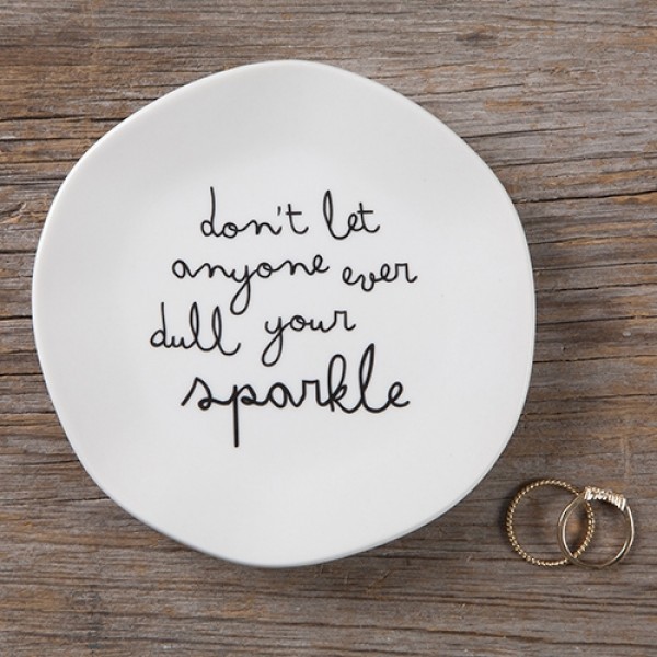 Minischale Mantra Keramik Don't dull Sparkle