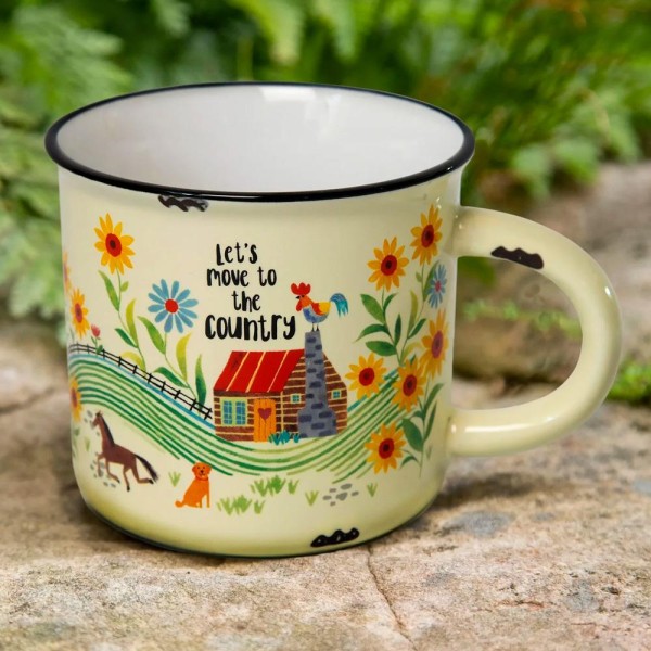 Tasse Camp Let's Move To The Country