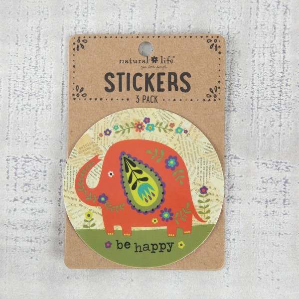 Stickers S/3 Elefant