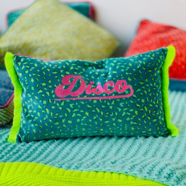 Kissenhülle Velvet Leo Disco 3050