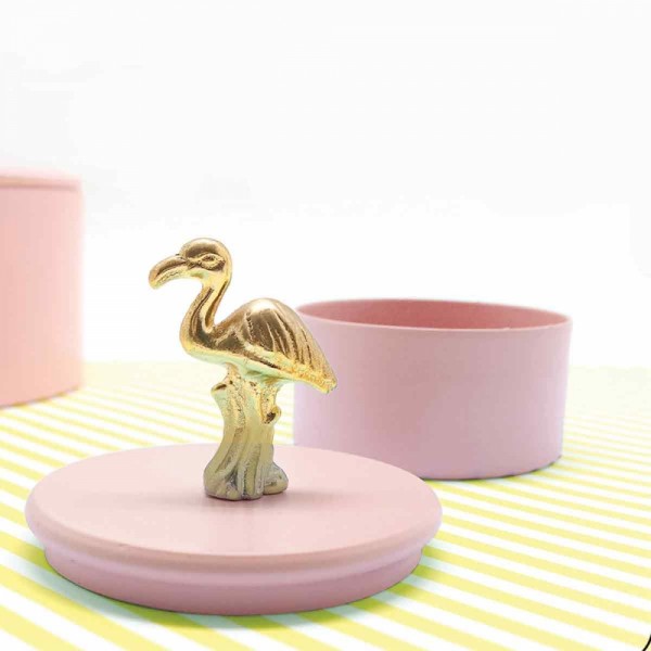 Metallcontainer Top Flamingo