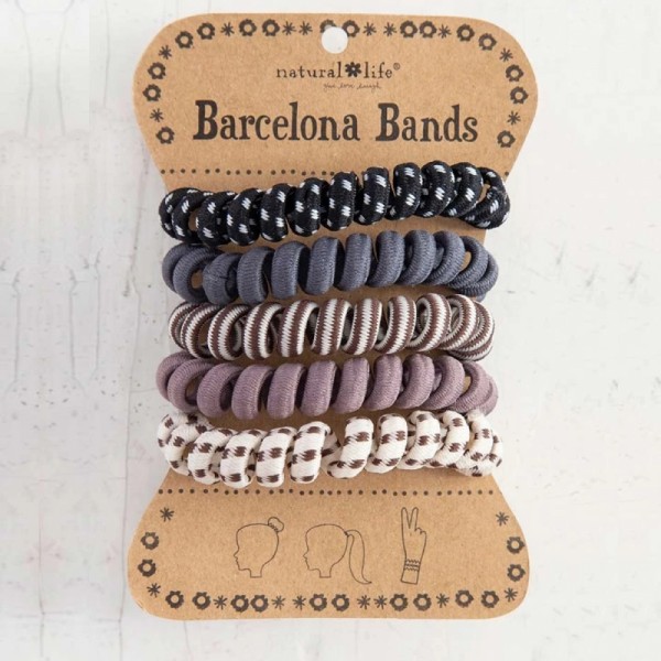 Haarband Set Barcelona Bands Grey