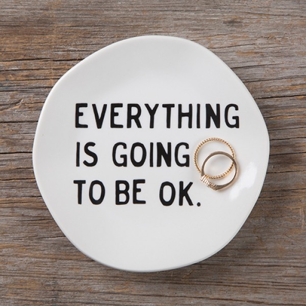 Minischale Mantra Keramik Everything Ok