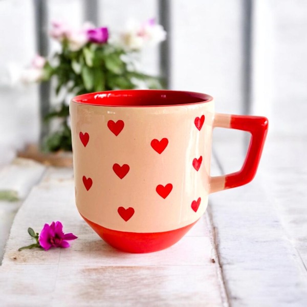 Tasse L 60s Hearts with Hearts