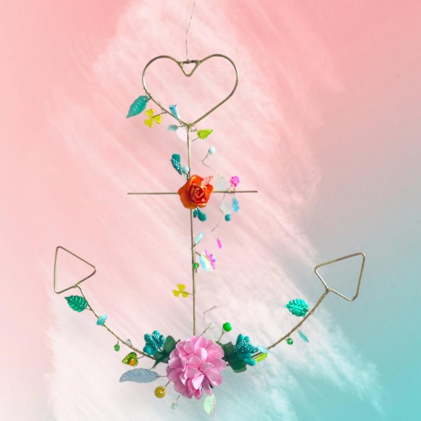Dekoration Metal beads Anchor