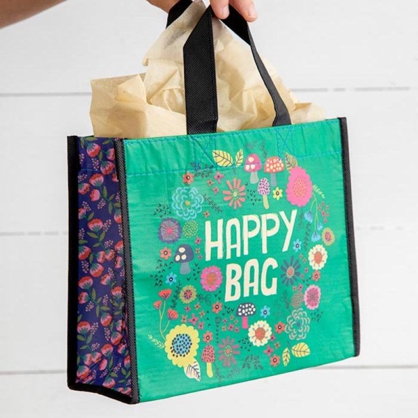 Recycle Tasche M Happy Bag Green