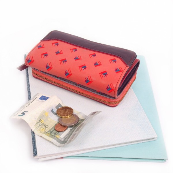 Portemonnaie FUJI DW salmon