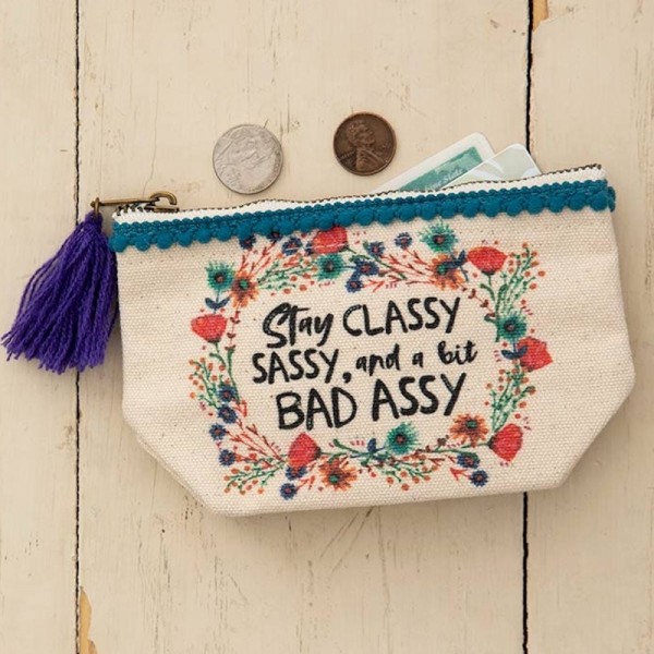 Mini Täschchen Canvas Stay Classy