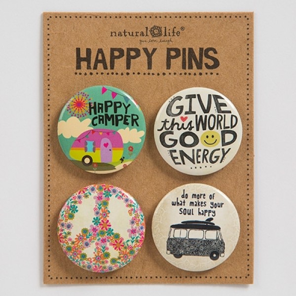 Pin Set Happy Camper
