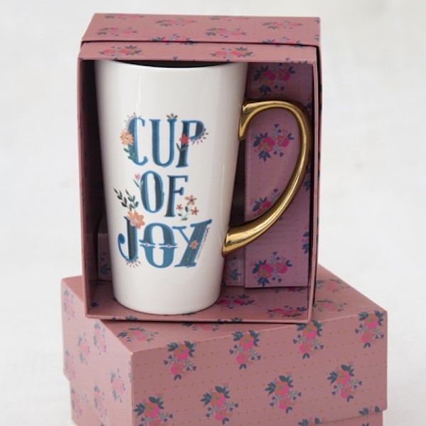 Tasse Latte in Geschenkbox Cup of Joy