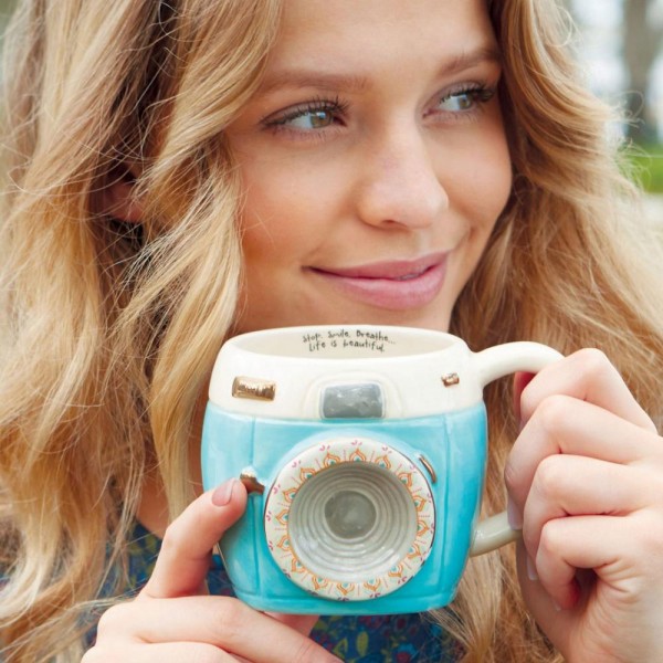 Tasse Folk Art Camera