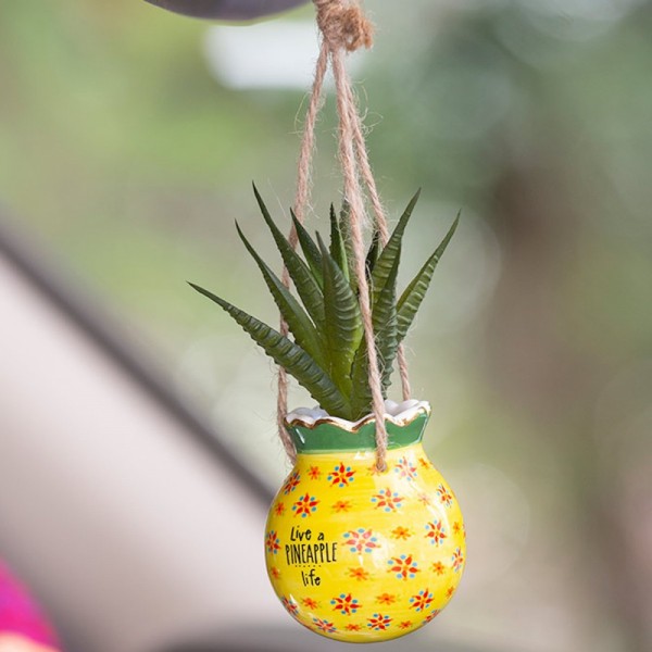 Mini Makrame Kaktus Set Pineapple