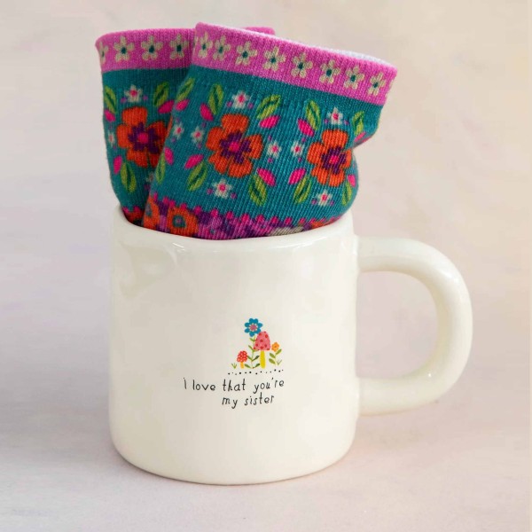 Geschenkset Mug &amp; Cozy Socks