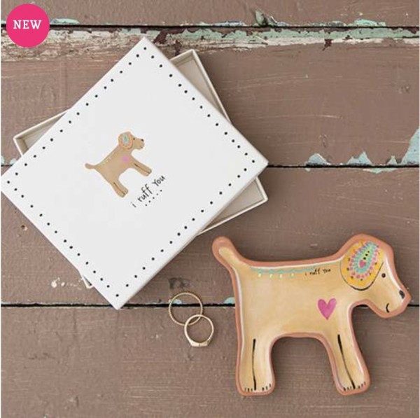Mini Keramikschale Santa Fe Dog