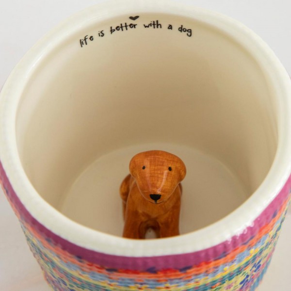 Tasse Peekaboo Dog